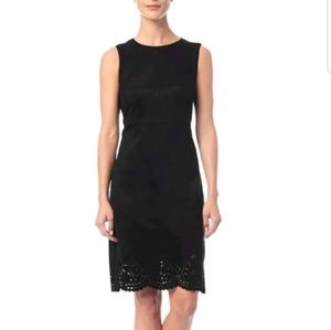 Jones of New York Black Faux Suede Dress Size 10